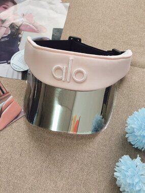 ALO Yoga Pink Tennis Golf Visor Hat Adjustable NWT - Outdoor Summer Essential🌹